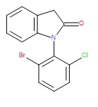 1-(2-Bromo-6-chlorophenyl)indolin-2-one