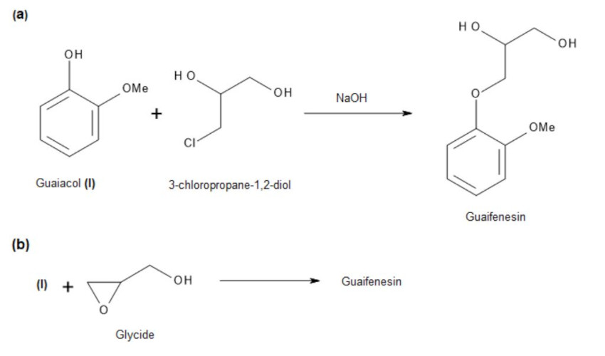 Guaifenesin structure