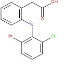 Imp. D (EP) 2-[2-[(2-Bromo-6-chlorophenyl)amino]phenyl]acetic Acid