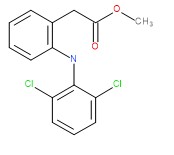 Methyl 2-[2-[(2,6-Dichlorophenyl)amino]phenyl]acetate (Methyl Ester of Diclofenac)