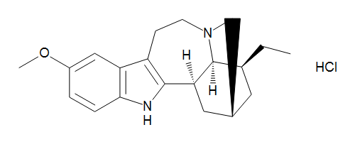 Ibogaine structure